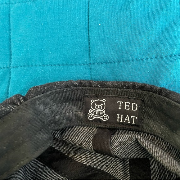 Teddy Fresh Ted Hat black denim OS - Picture 2 of 3